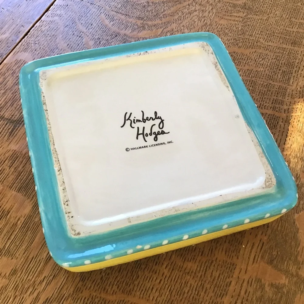 Hallmark Napkin Holder Ceramic by Artist Kimberly Hodges - Picture 5 of 13